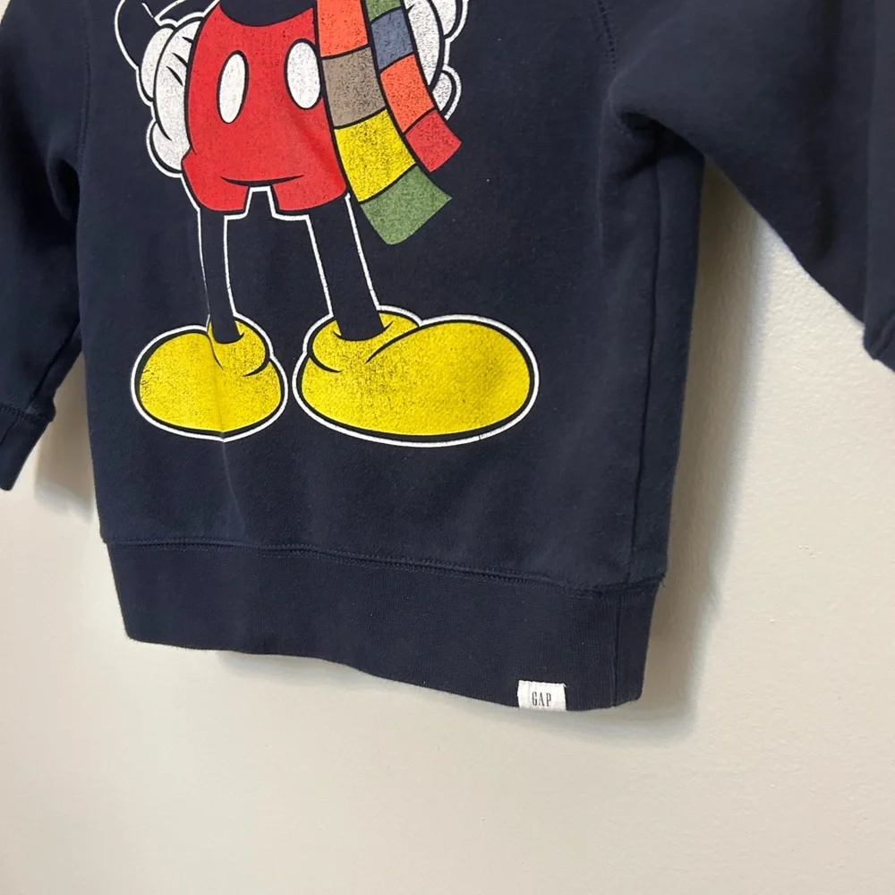 GAP Kids Navy Hoodie with‎ Cartoon Design